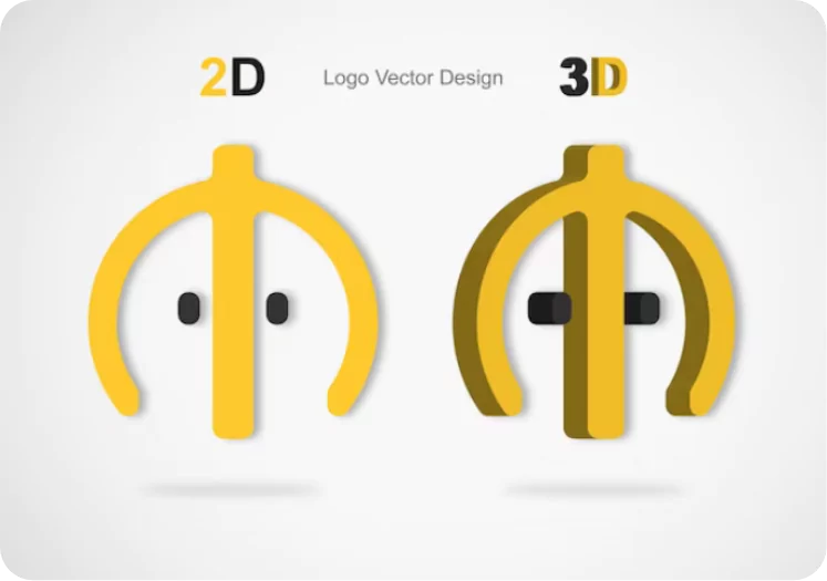2D and 3D Logos
